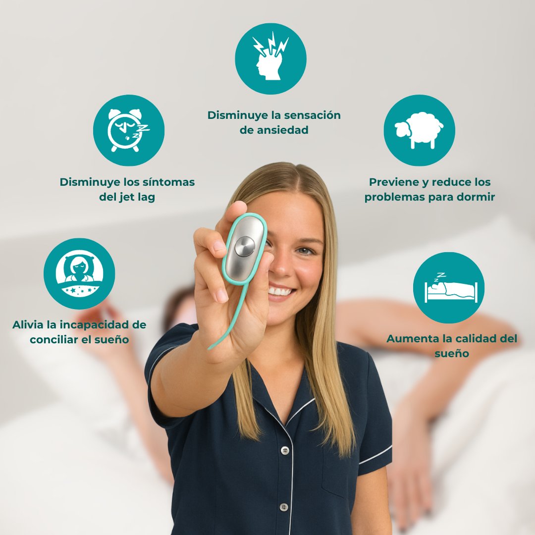 Dispositivo para aliviar el estrés, la ansiedad e insomnio